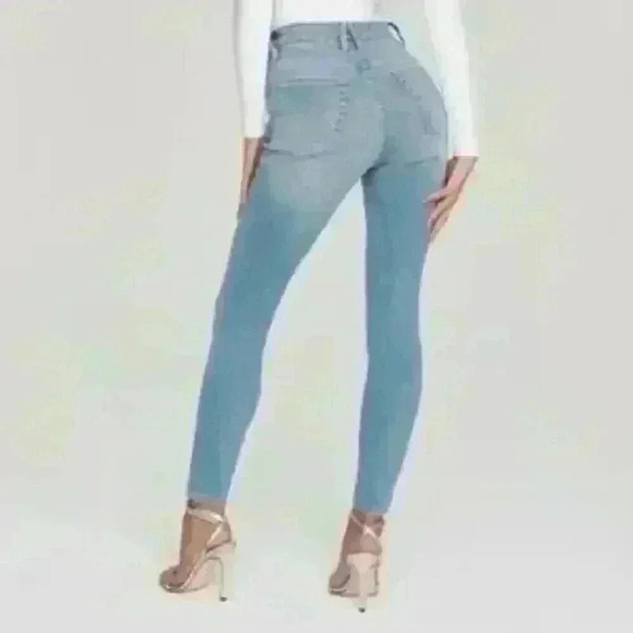 Good american good waist ultra high rise skinny jean in blue629 Size 6/28 - Picture 5 of 10